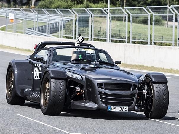 Ein Donkervoort D8 GTO hat den Rudenrekord auf der Bilster-Berg-Rennstrecke in Nordrhein-Westfalen gebrochen.  Foto:Auto-Medienportal.Net/Donkervoort